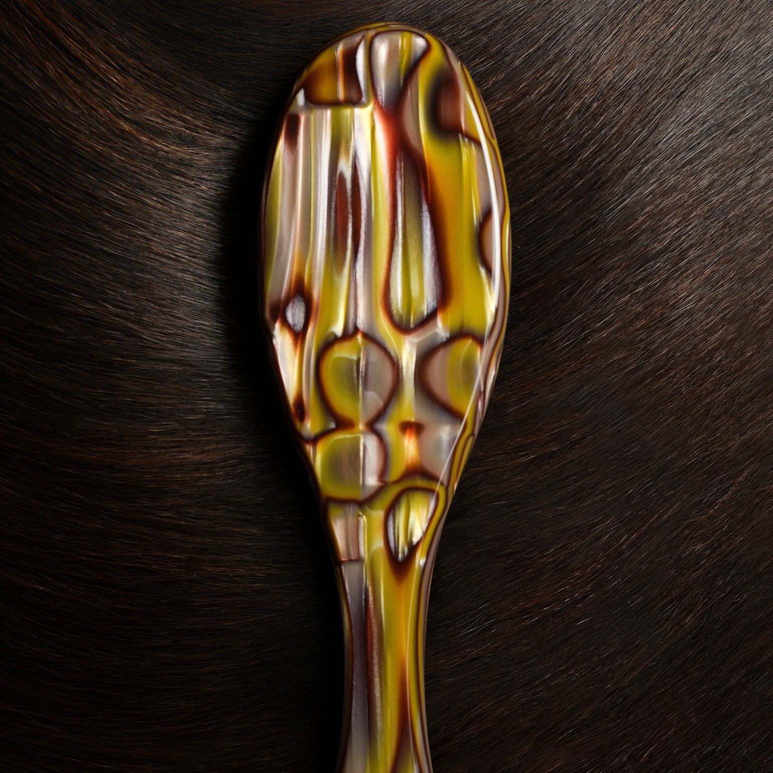 Italian Resin Flat Brush - Image 2